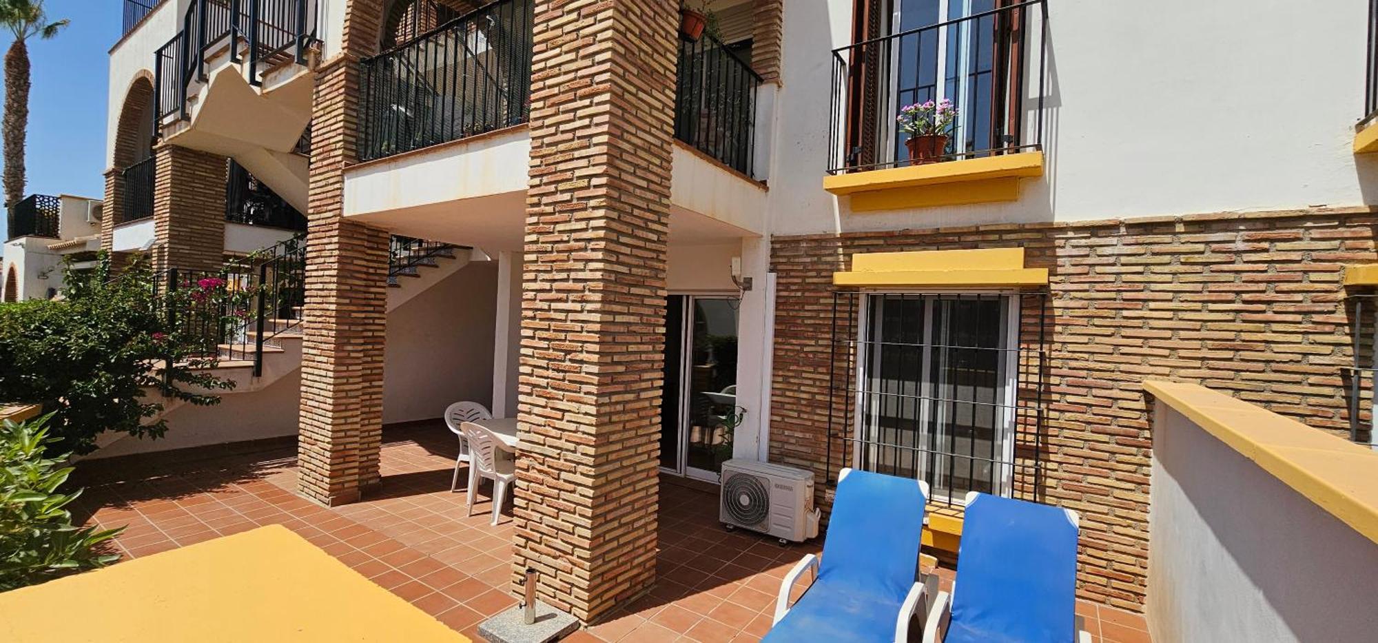 Homes Of Spain, Al Andalus Residencial Ja Apartamento Bajo En Frente Piscina, Wifi Playas de Vera Exteriör bild